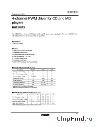 Datasheet BH6518FS manufacturer Rohm