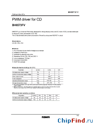 Datasheet BH6573FV manufacturer Rohm