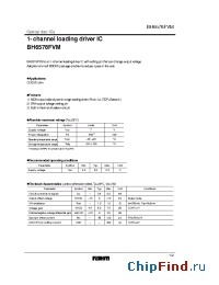 Datasheet BH6578FVM manufacturer Rohm