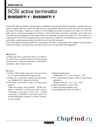 Datasheet BH9595FP-Y manufacturer Rohm