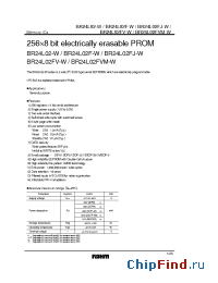 Datasheet BR24L02FV-W manufacturer Rohm