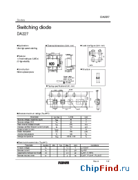 Datasheet DA227 manufacturer Rohm