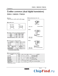 Datasheet DTA114EKA manufacturer Rohm