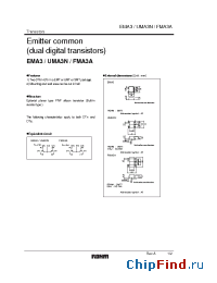 Datasheet EMA3 manufacturer Rohm