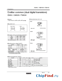 Datasheet EMA5 manufacturer Rohm