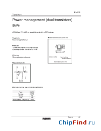 Datasheet EMF8 manufacturer Rohm