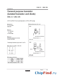 Datasheet EML12 manufacturer Rohm