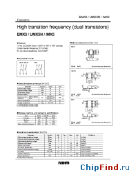 Datasheet EMX5 manufacturer Rohm