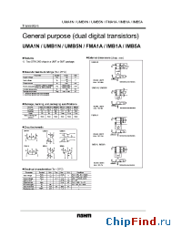 Datasheet FMA1A manufacturer Rohm