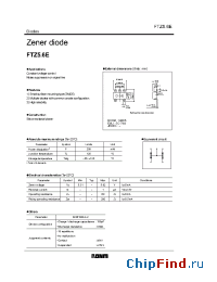 Datasheet FTZ5.6E manufacturer Rohm