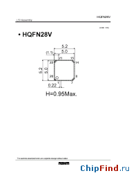 Datasheet HQFN28V manufacturer Rohm