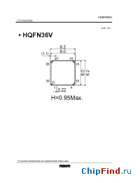 Datasheet HQFN36V manufacturer Rohm