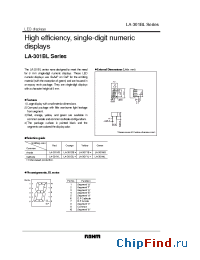 Datasheet LA-301BL manufacturer Rohm