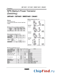 Datasheet MMST4401 manufacturer Rohm