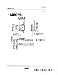 Datasheet MSOP8 manufacturer Rohm