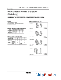 Datasheet PN2907A manufacturer Rohm