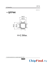 Datasheet QFP44 manufacturer Rohm
