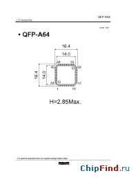 Datasheet QFP-A64 manufacturer Rohm