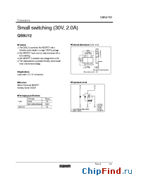 Datasheet QS5U12 manufacturer Rohm