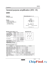 Datasheet QSX8 manufacturer Rohm