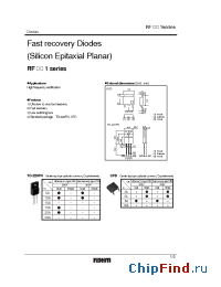 Datasheet RF101L2S manufacturer Rohm