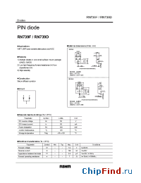 Datasheet RN739D manufacturer Rohm
