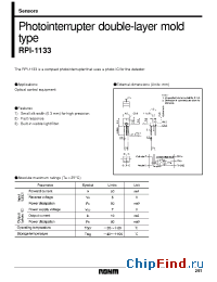 Datasheet RPI-1133 manufacturer Rohm