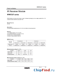 Datasheet RPM7237 manufacturer Rohm