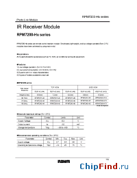 Datasheet RPM7237-H4 manufacturer Rohm