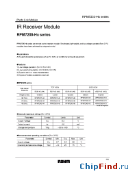 Datasheet RPM7237-H5 производства Rohm