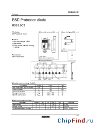 Datasheet RSB6.8CS manufacturer Rohm