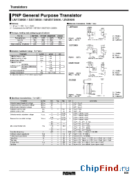 Datasheet SST3906 manufacturer Rohm