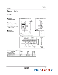 Datasheet TDZ15 manufacturer Rohm