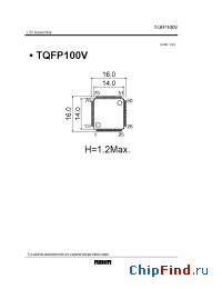 Datasheet TQFP100V manufacturer Rohm