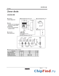 Datasheet UDZS3.9B manufacturer Rohm