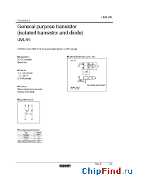 Datasheet UML4N производства Rohm
