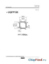 Datasheet UQFP100 manufacturer Rohm