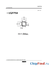 Datasheet UQFP64 manufacturer Rohm