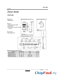 Datasheet VDZ4.7B manufacturer Rohm