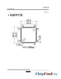 Datasheet VQFP176 производства Rohm