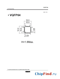 Datasheet VQFP64 manufacturer Rohm