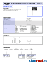 Datasheet 250MMCA153KUVA7 manufacturer Rubycon