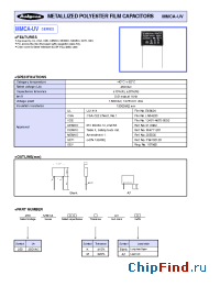 Datasheet 250MMCA224KUV manufacturer Rubycon