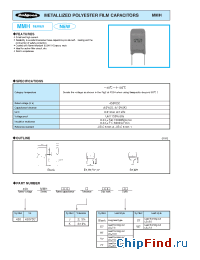 Datasheet 450MMH105JW7 manufacturer Rubycon