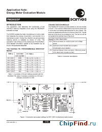 Datasheet PM2002DP manufacturer SAMES