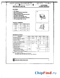 Datasheet IRF141 manufacturer Samsung