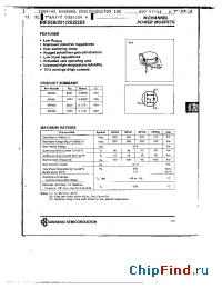 Datasheet IRF250 manufacturer Samsung