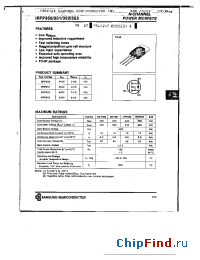 Datasheet IRFP351 manufacturer Samsung