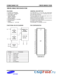 Datasheet K3N6C3000C manufacturer Samsung