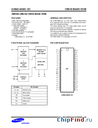 Datasheet K3N6C4000C-DC manufacturer Samsung